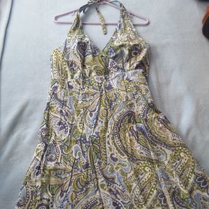 Vintage style halter dress